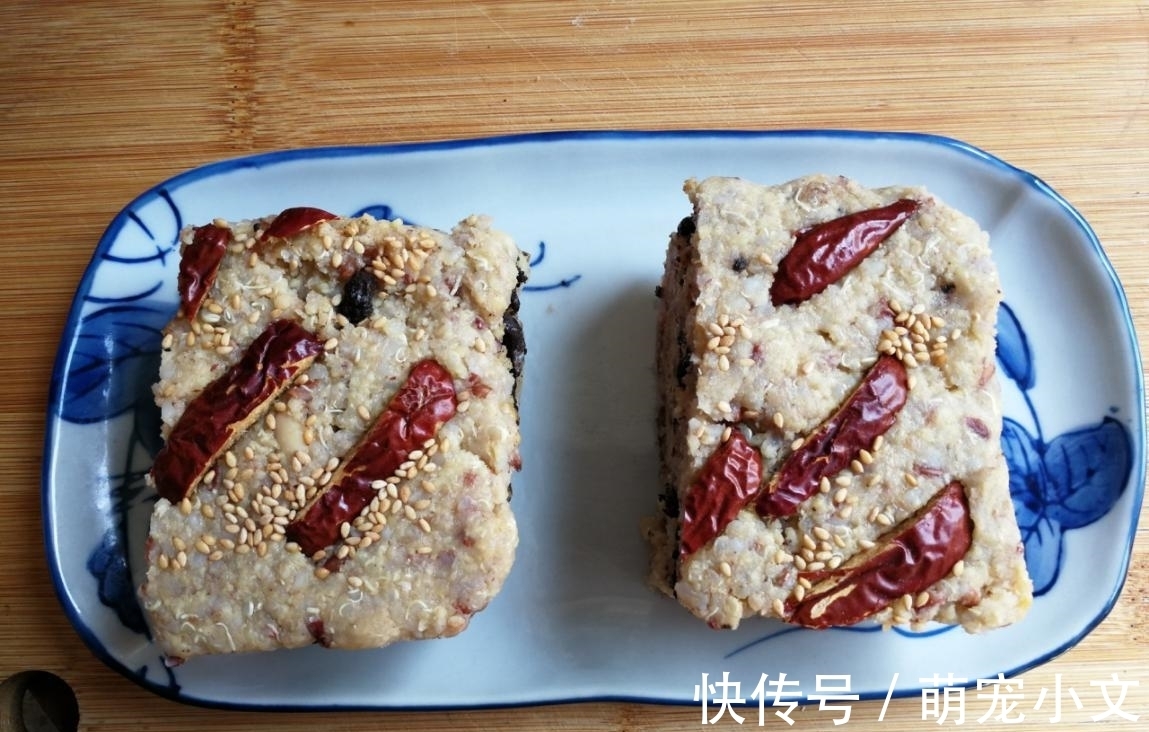 不用破壁机,不用上蒸锅,教您做最简单的杂粮糕,营养好还管饱