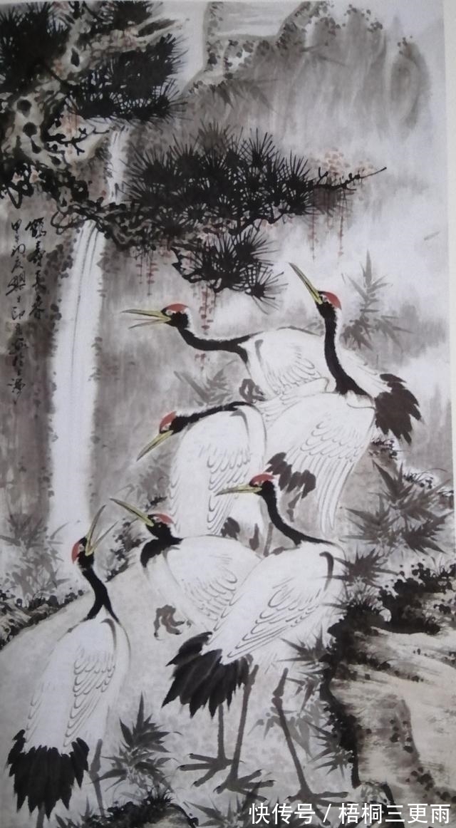 画家|佘山画友，上海甘肃画家中国画作品之一欣赏