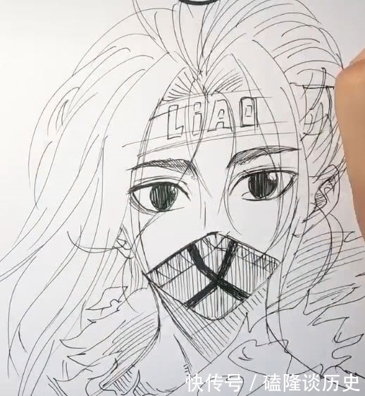 廖字#这个美术生厉害了,用廖字作画,被吐槽是妄想,看到成品后跪服