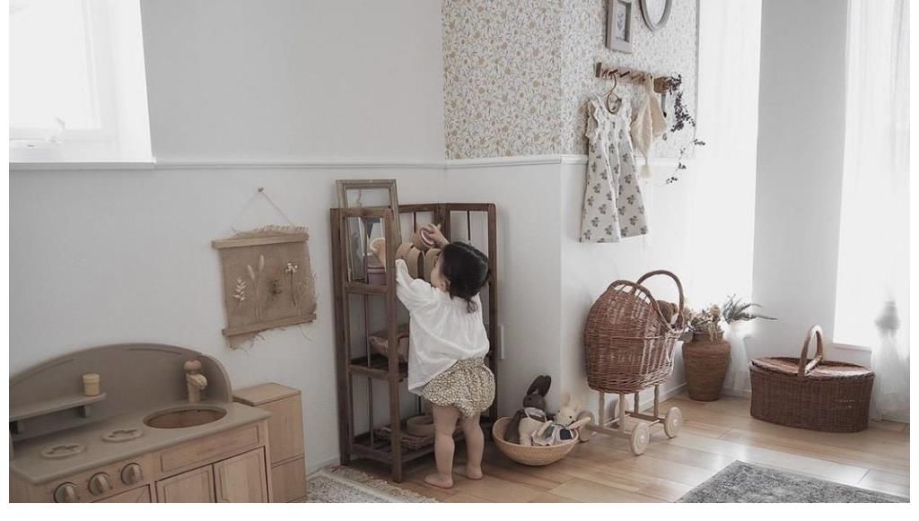 养眼|两个娃还能保证屋子干净不乱,家居布置得整洁温暖,看着就舒服!