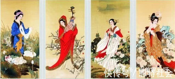 冯宝宝#中国四大美人，沉鱼落雁、闭月羞花，真的太美了！