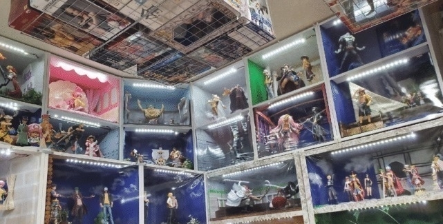 手办|海贼王为什么说宅男一面墙值一套别墅看完这满屋子的手办,你就明白了!