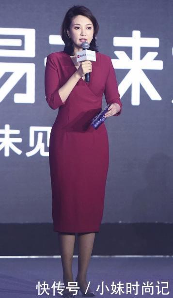 刘芳菲气质真好, 穿素色连衣裙难挡贵气, 玲珑身段也让人羡慕