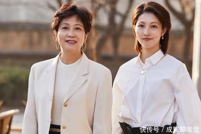 时髦|60岁女人别总烫小卷发,试试优雅又大气的摩根柔卷烫,减龄又时髦