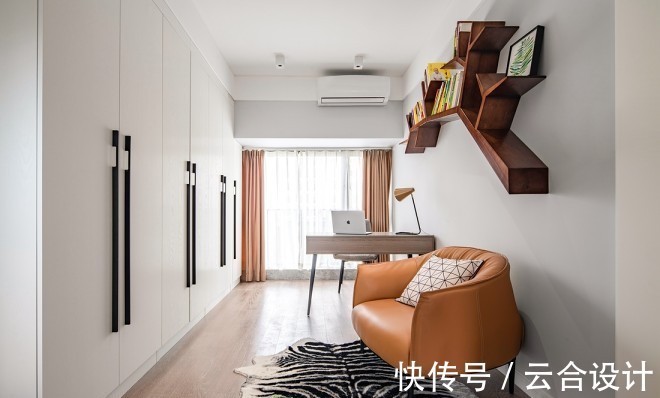 浅灰色|云合设计——90㎡的现代北欧风,看完上头,我爱了!