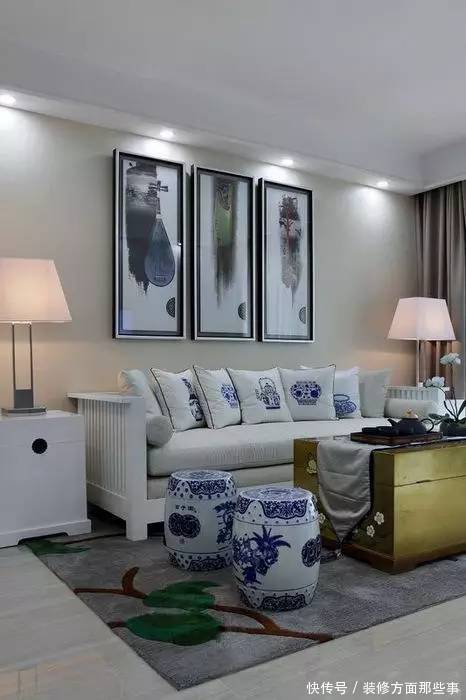 三居室|现代加中式混搭,13万半包装修128平三居室