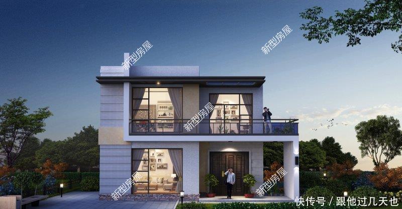 车库|农村自建房,面宽9米深11米想建两层,怎么设计好?