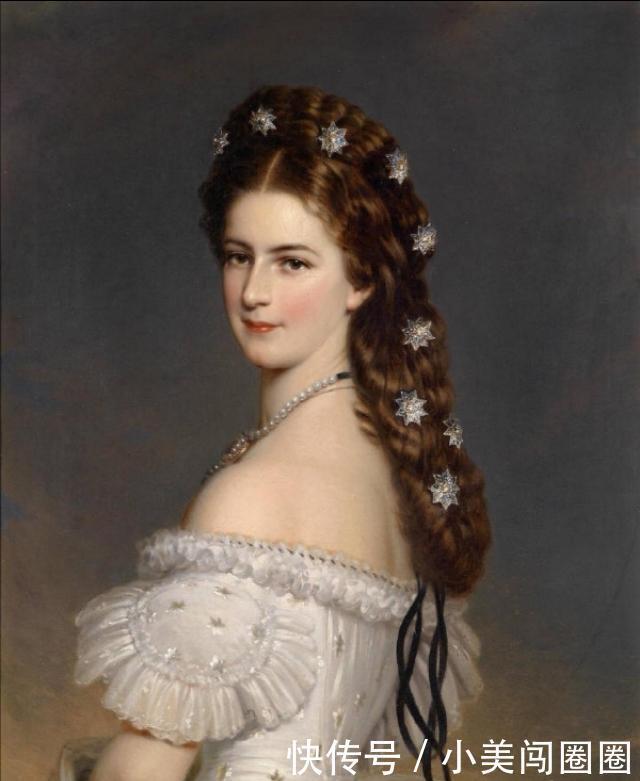 厘米|历史上的茜茜公主身高1米72,腰围仅45厘米,怀孕后体重仍不过百