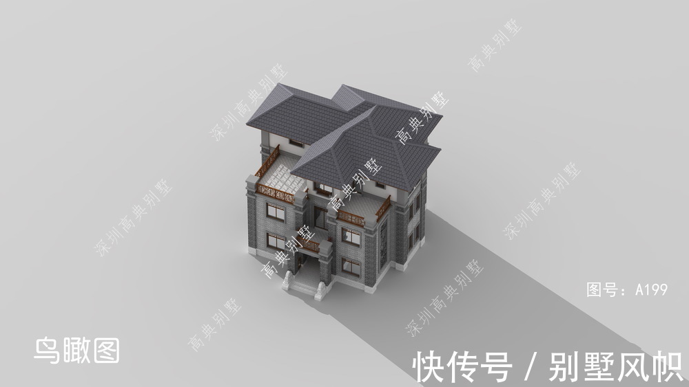 农村|中式农村别墅,带堂屋加土灶,耐看不过时。