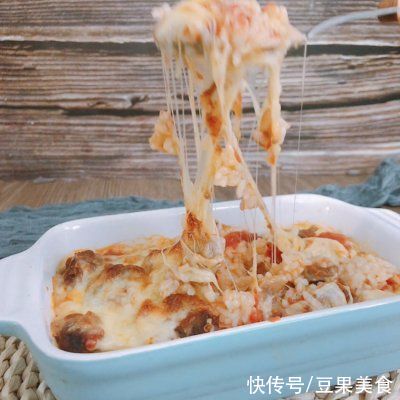 原制|#安佳马苏里拉芝士挑战赛#番茄牛腩焗饭