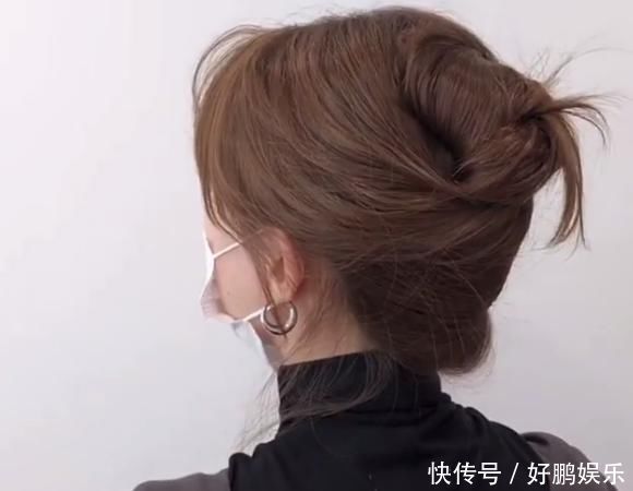 韩国女星|女孩编了款韩式发型后,气质神似韩国女星,女生:一看就会一编就废