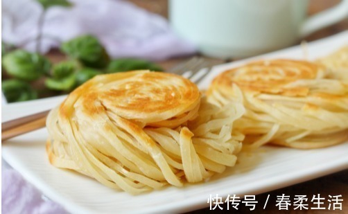 花生油|烙饼新方法，懒人最爱，丝丝缕缕，香酥脆，美味！