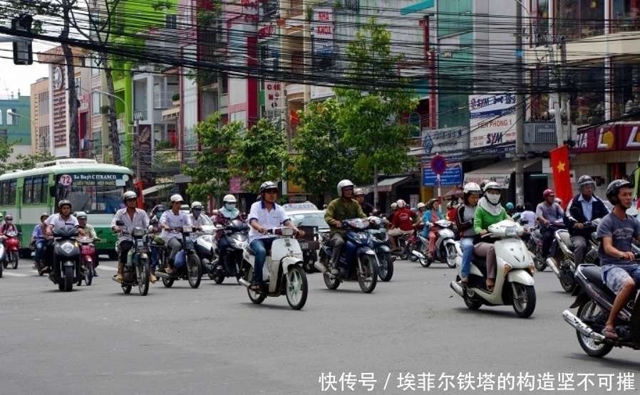 越南最繁华的城市“胡志明市”，放在我国是几线水平