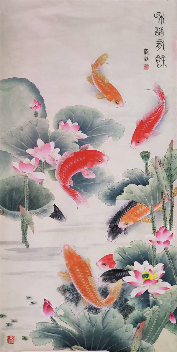 中国美术#【名家在线】张庆红绘画艺术作品欣赏