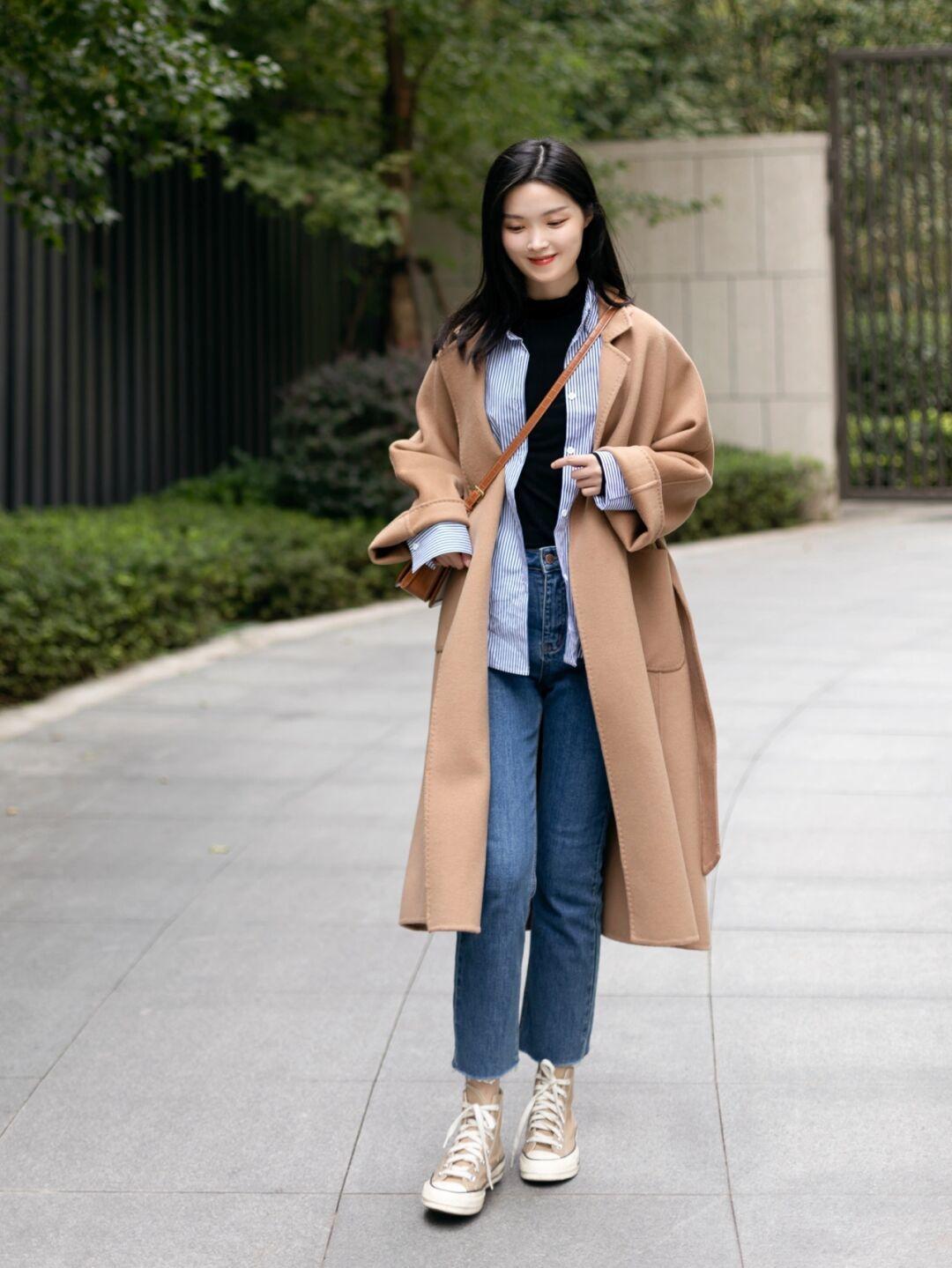 博主 冬季就适合穿“大地色大衣”,成熟稳重又显气质,谁穿都洋气
