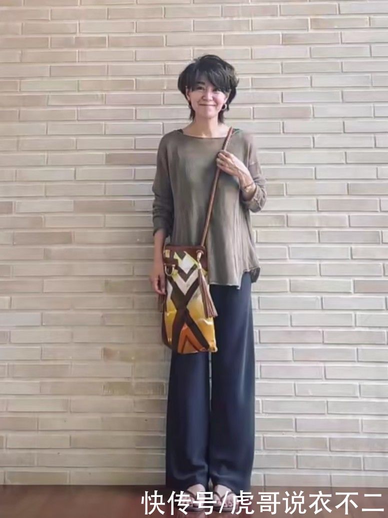腿型|年纪轻不如懂穿衣，夏季学日本主妇的搭配，年过50依旧优雅又气质