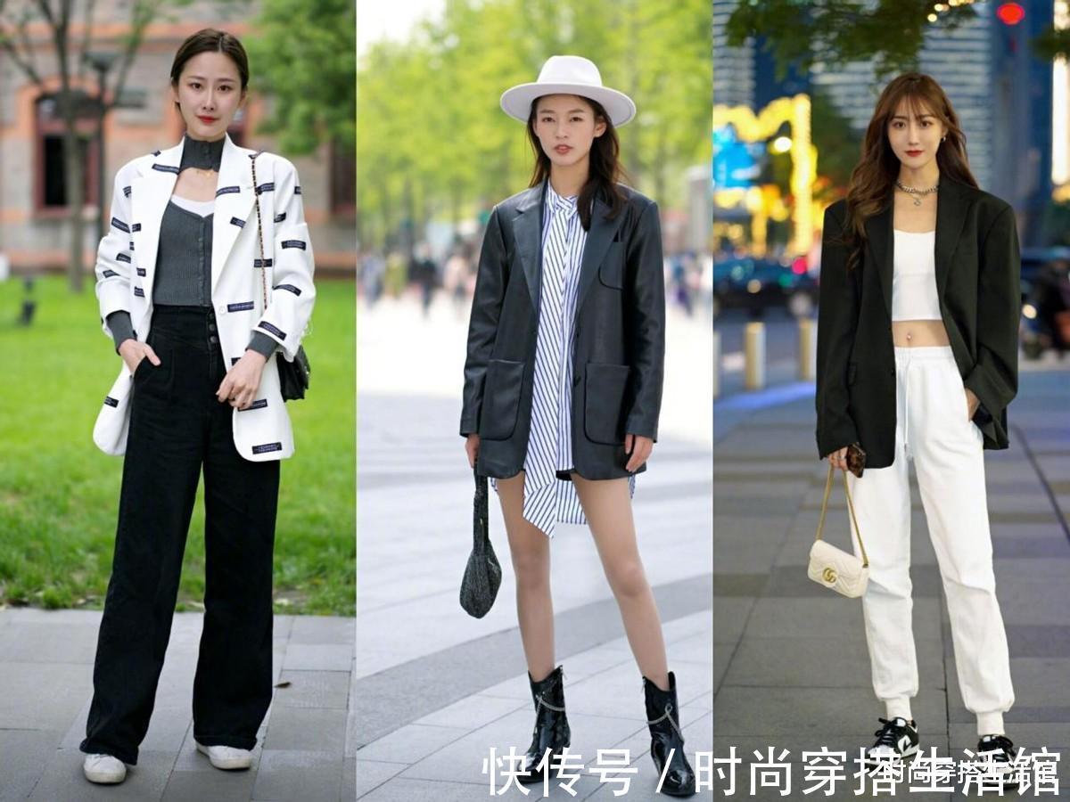 碎花裙|30、40岁的女人,秋天学她们这样穿,时髦减龄又显气质