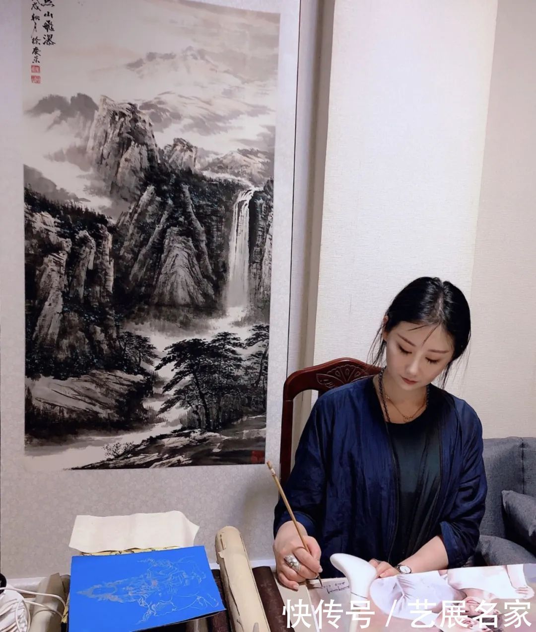 中国画|【艺展中国】徐呈呈中国画作品欣赏(2020)