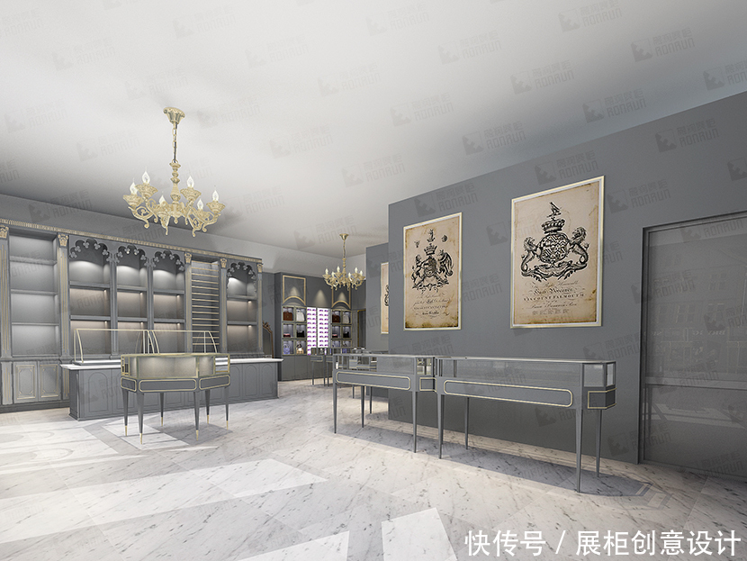 珠宝店|中国设计的珠宝店,绝对不比国外的差!