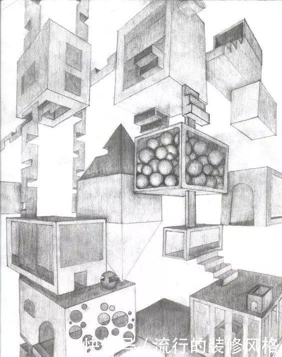 关系|为什么学素描一定要从画几何体开始?