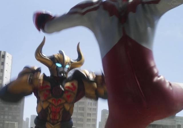 利布特|特利迦奥特曼14话预览图 三位黄金战士交锋 利布特:我画风不对劲