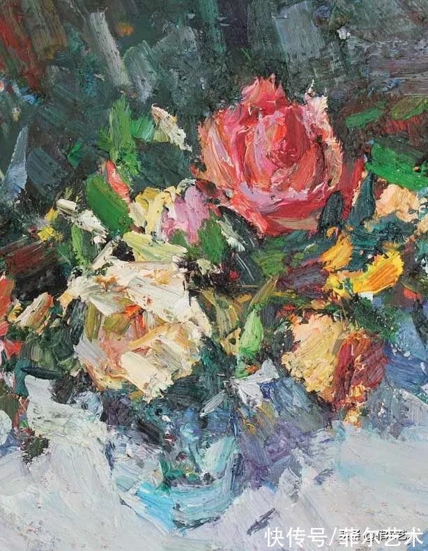艺术学院&粗犷笔触,大块色彩~乌克兰画家伊诺泽姆采夫油画作品欣赏