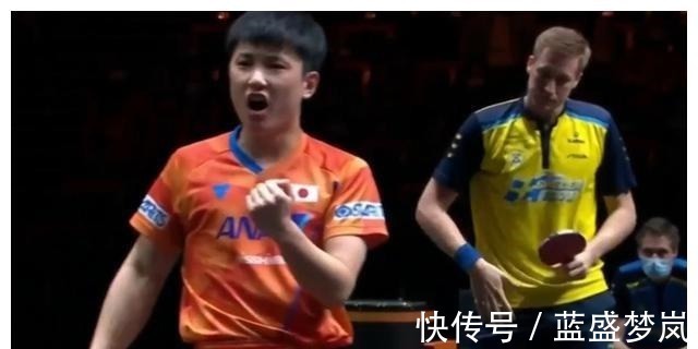 独苗|恭喜张本智和,3-0完胜,日本队独苗淘汰世界冠军,大喊大叫庆!