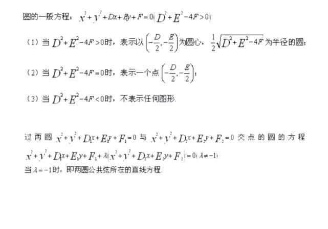 几何|高中数学立体几何+解析几何常用公式结论汇总！