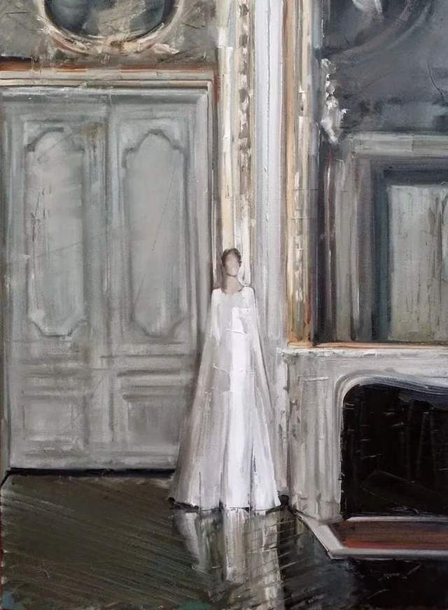 油画颜料|她以生动、动感和现代的笔触,描绘画面