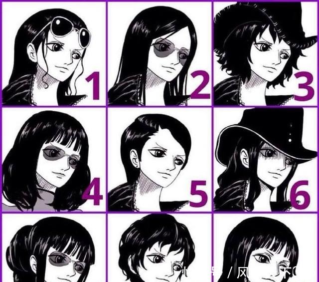 发型|论发型的重要性!索隆换上罗宾发型后会有怎样的效果