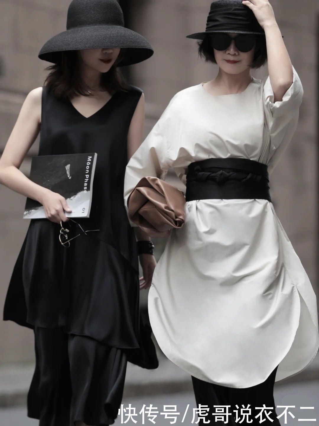 50、60岁女人懂穿衣更时髦,这位微胖妈妈辈的搭配技巧,太好看了