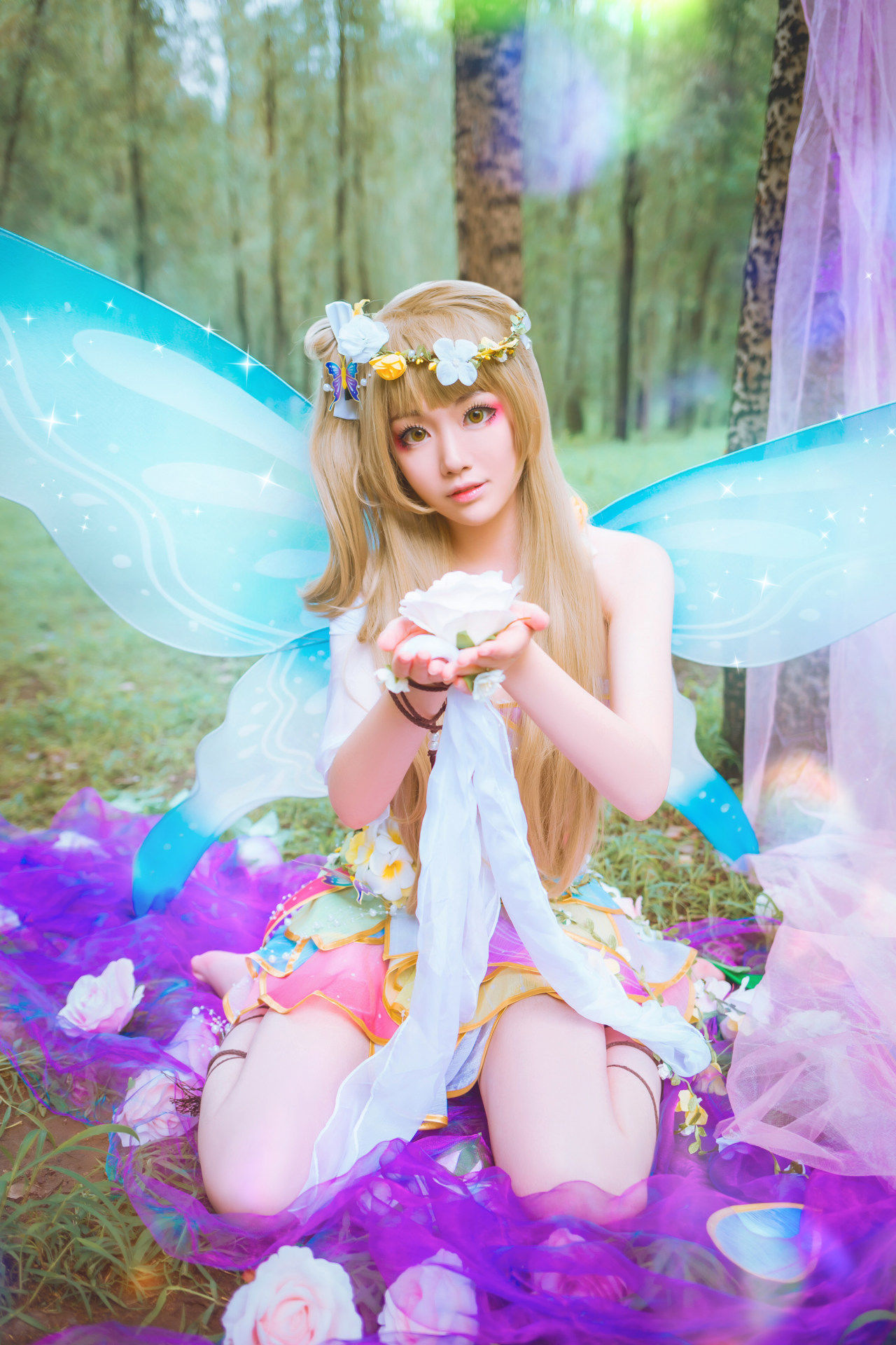 小鸟|LoveLive！南小鸟花精灵觉醒cosplay