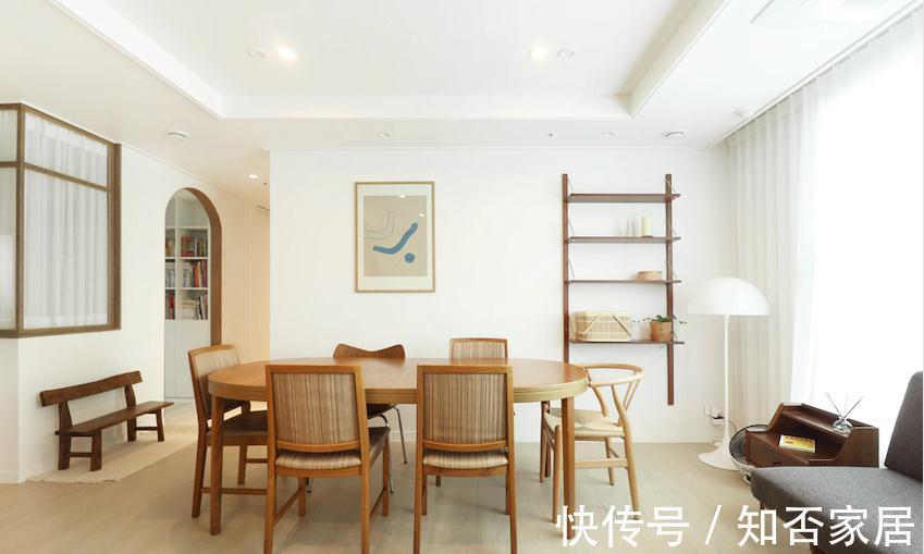 书柜|109㎡4口之家,装修上删繁就简,打造质朴空间,二胎家庭可以参考