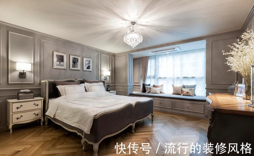 衣帽间|家与家的差距是风格，166.5㎡的家选择法式风，优雅感藏不住了