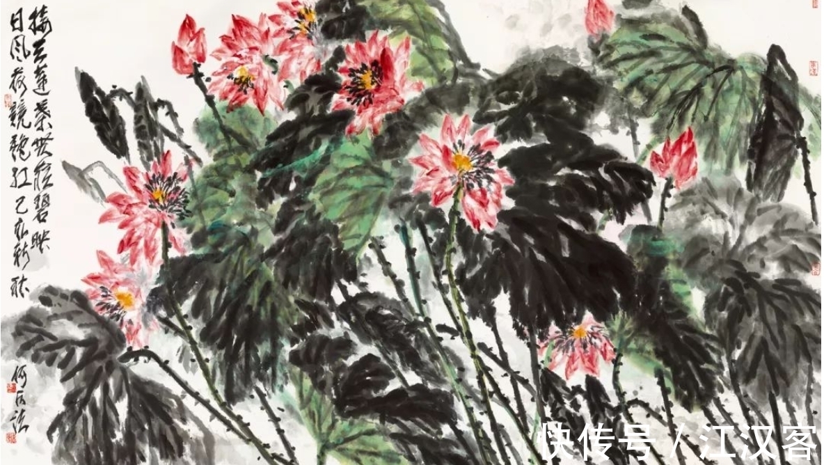 美院|从艺50余年，他画的不只是牡丹，而是时代的精神画作