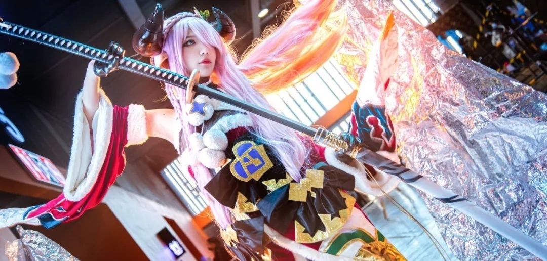 娜鲁梅亚|cos：碧蓝幻想娜鲁梅亚cos正片@空鸢子