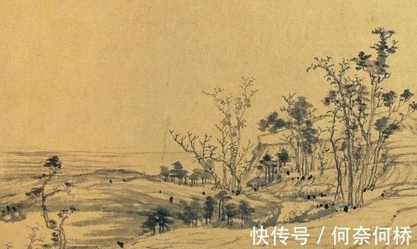 富春山居图$元朝时期南方文人发展了写意画,成为了元朝绘画的主流画风