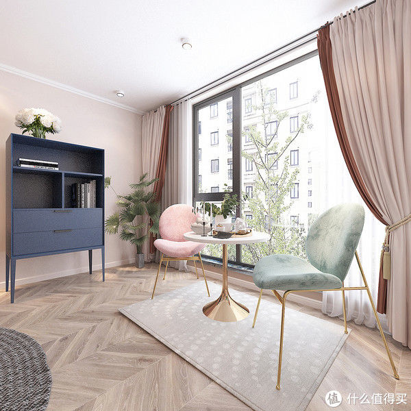 阿姨|参观完47岁阿姨的家,感觉自叹不如,仅有47㎡却装修很敞亮又前卫