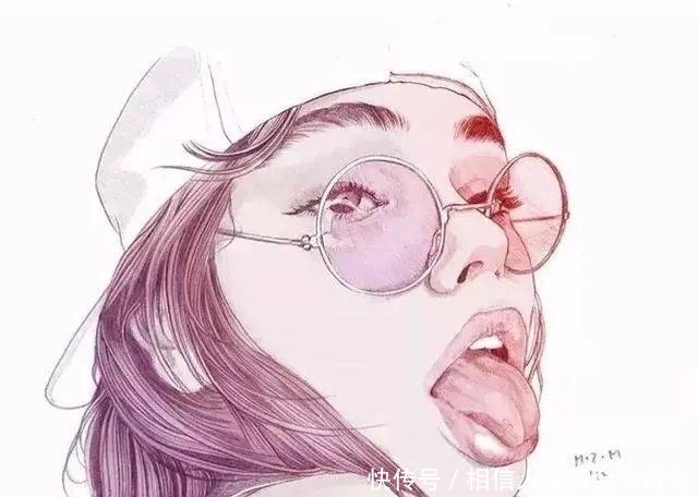 简洁的少女速写,灵动的美!