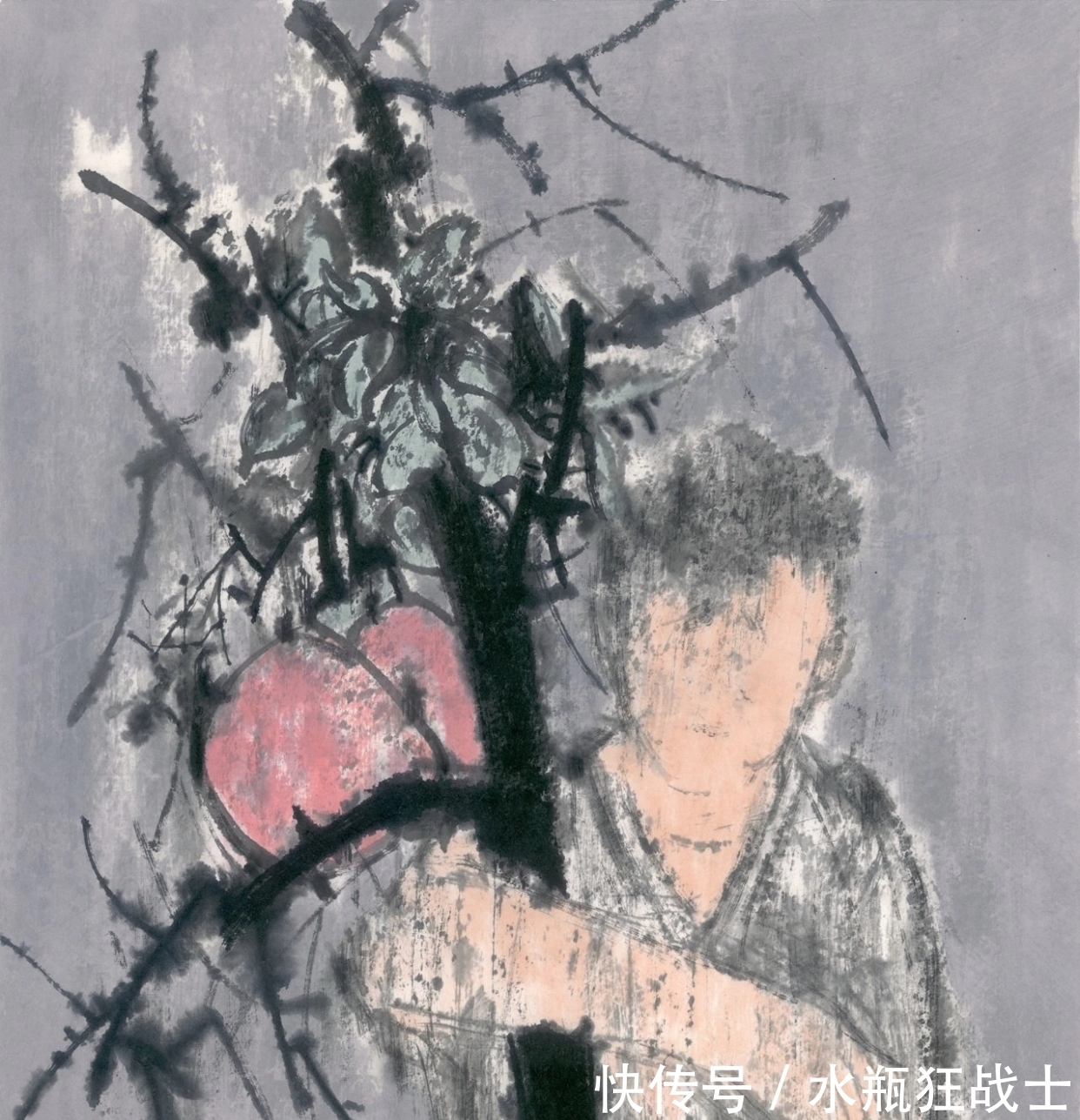 国画家!曹鑫中国画|有意渲染一种神秘而幽深的气氛