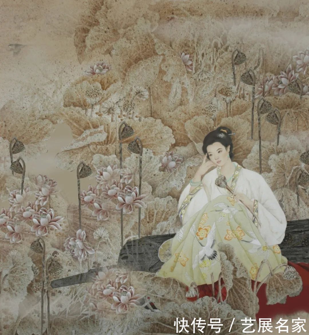 工笔画|【艺展中国】李凤翠工笔画作品欣赏