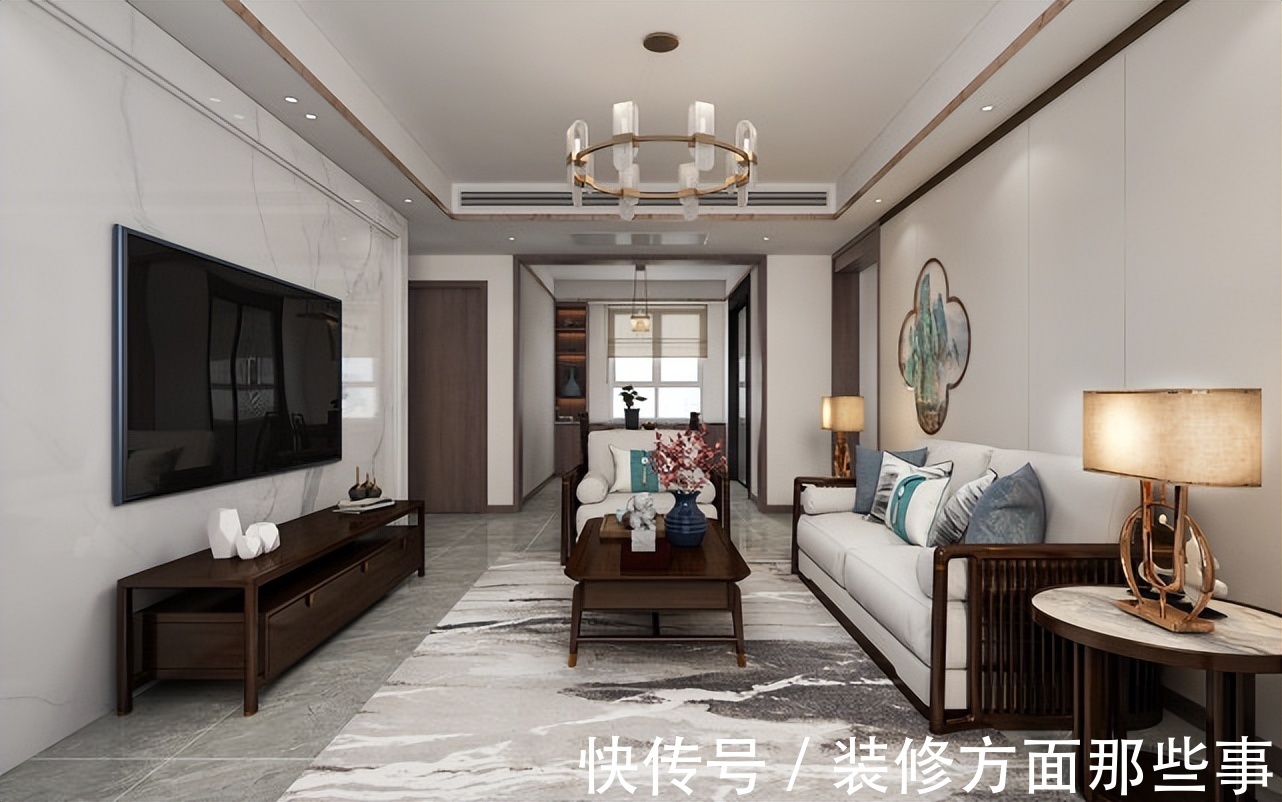 新中式|140㎡新中式,从软装入手营造典雅中式韵味