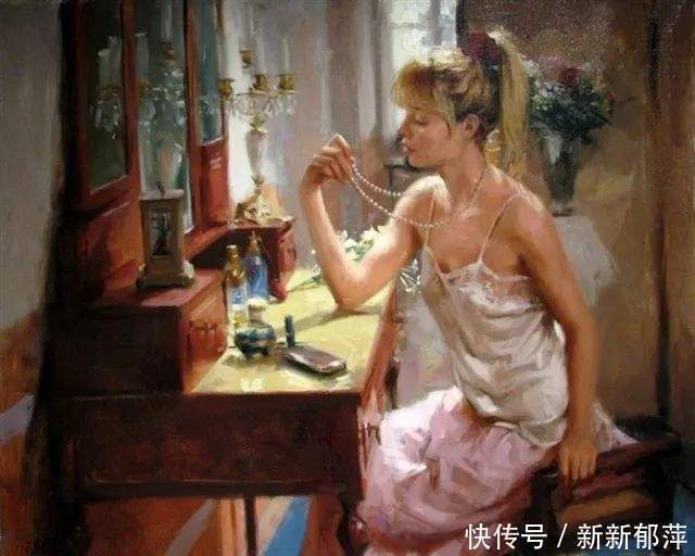 衬布#这位老画家笔下的人物身材,女人看了都羡慕!