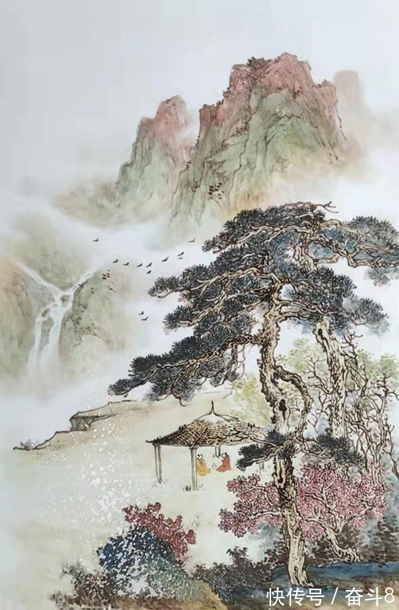 大埔县!百年巨匠·传世名家画家黄广河作品欣赏