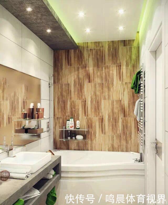 卫生间|头一回见卫生间这么装,漂亮又省钱!买了房我也这么设计