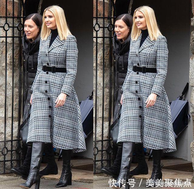 经典|伊万卡秋冬经典大衣穿搭驼色系温柔大气,富家千金既视感!