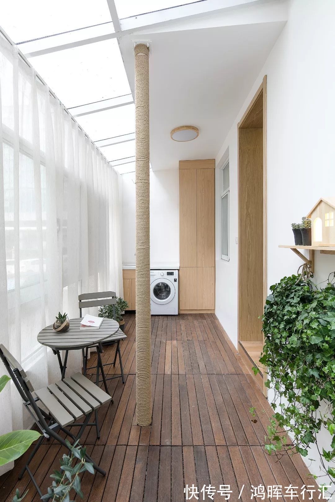 藤艺|等我再买房,我家阳台也要这么装,休闲又漂亮,生活太惬意了!