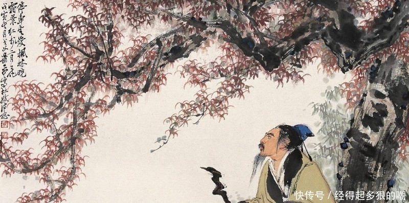 杜牧这首诗美得令人心醉,短短的28个字,写出了充满诗意的秋天!