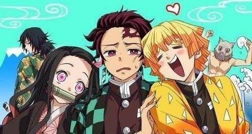 女团|鬼灭之刃:可以出道的时尚男团与女团,虫蛀和恋柱变长腿御姐