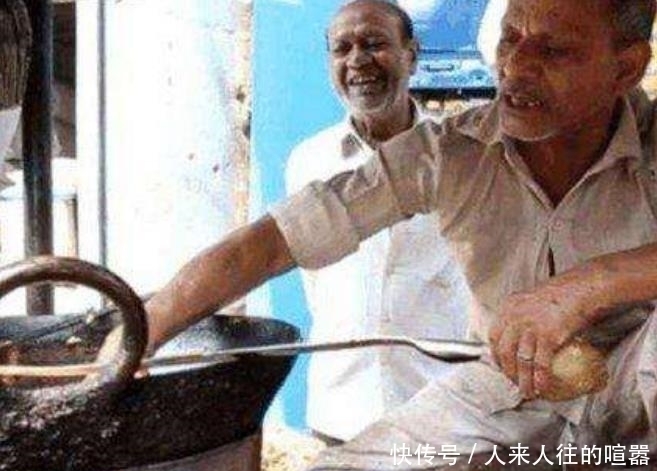 中国|中国油条被玩坏看看印度街边的油条,游客下不去嘴
